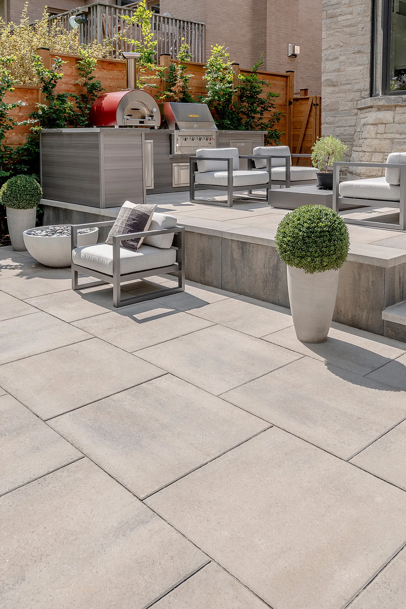 Rinox dalle slab Proma Quadra Sky Grey gris ciel